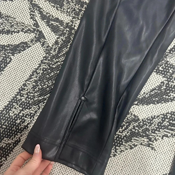 NICOLE MILLER leather pants L - Picture 3 of 13